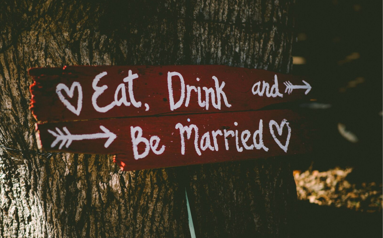 FirstLoveCoffee Kaffeeanhänger auf einer privaten Feier