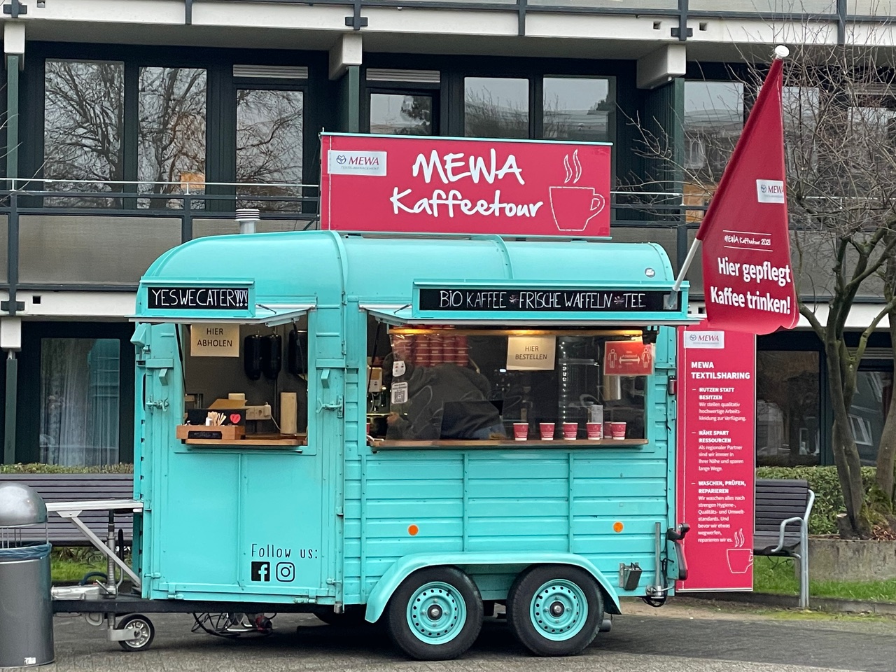 FirstLoveCoffee Anhänger mit Branding